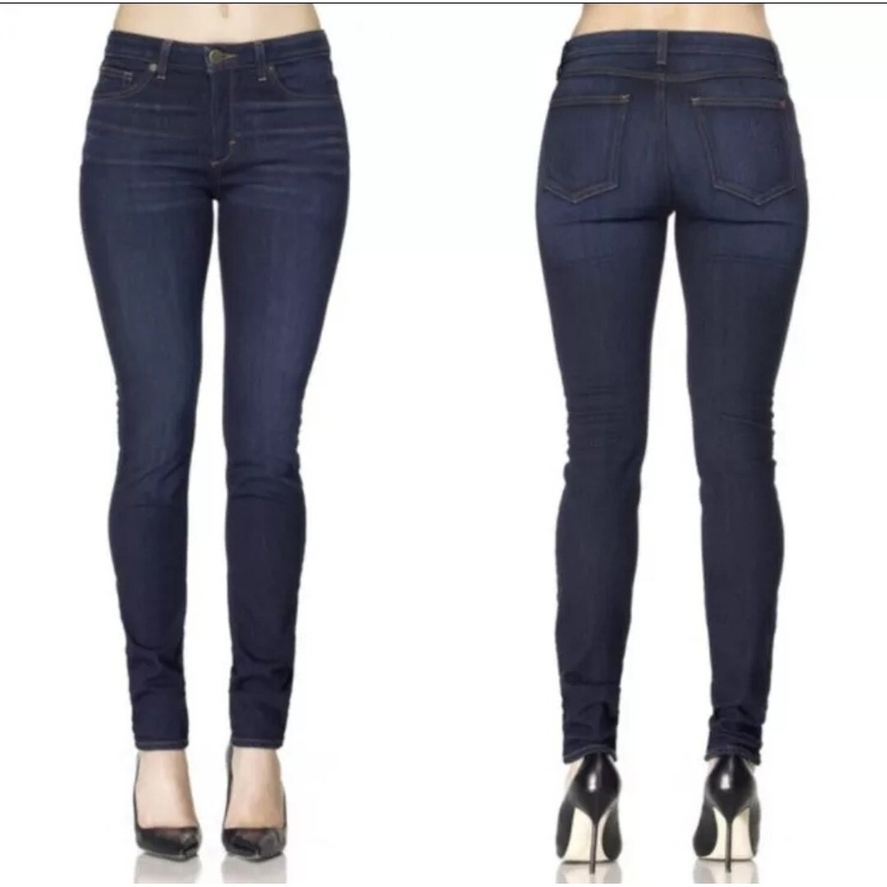 SPANX‎ Slim-X Super Skinny Blue Jeggings Jeans 27